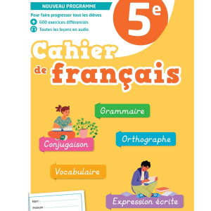 (A) Fleurs d'encre 5e - Cahier élève - Ed. 2026