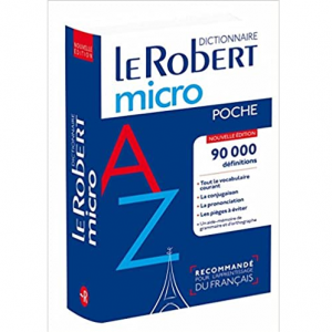 (B) Le Petit Robert Micro Dictionnaire