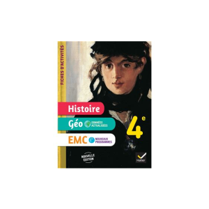 (A) Fiches d'activités Histoire-Géographie-EMC 4e - Ed. 2025 - Cahier élève