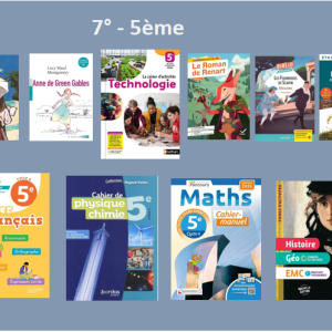 (1) Paquete Completo Libros de 7° - 5ème