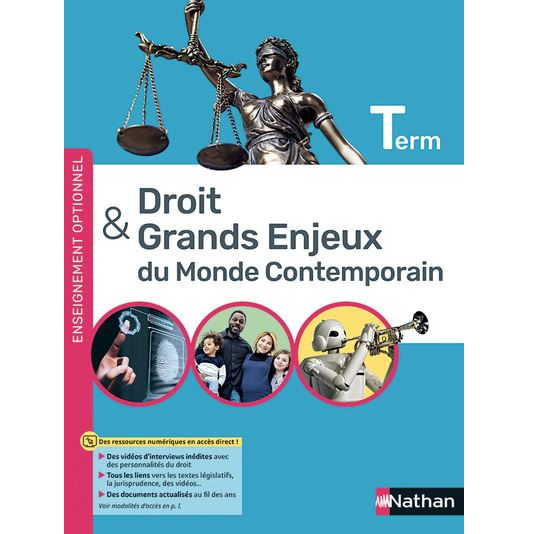 (z-ENSEIGNEMENT FACULTATIF) - Droit et Grands Enjeux du Monde Contemporain - Terminale