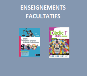 (3) ENSEIGNEMENTS FACULTATIFS de 12° - Terminale