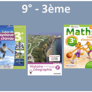 (1) Paquete Completo Libros de 9°- 3ème